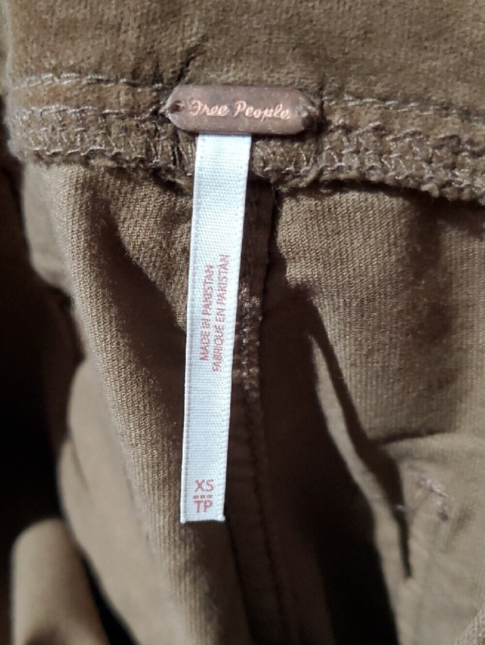 Free People Tan Corduroy Pants - Picture 7 of 7